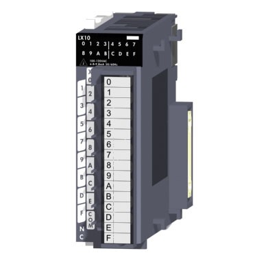  LX10 三菱PLC输入模块LX10价格好 LX10-CM AC电源16点输入型销售