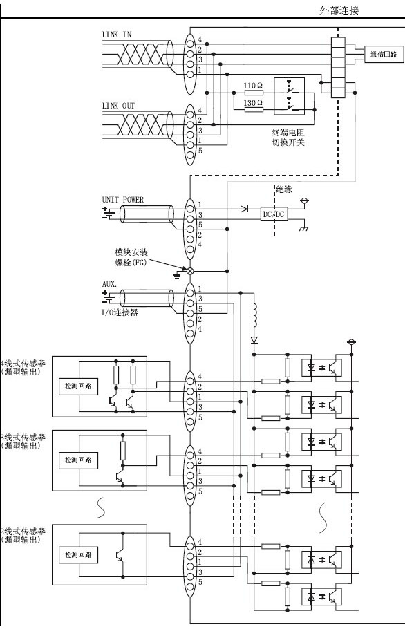  AJ65FBTA4-16D 三菱CC-LINK模块 防水型16点输入模块 AJ65FBTA4-16D价格(图1)